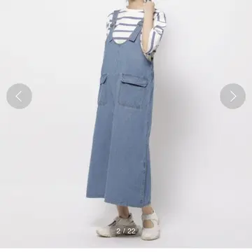 니코앤드 U넥 오버롤 스커트