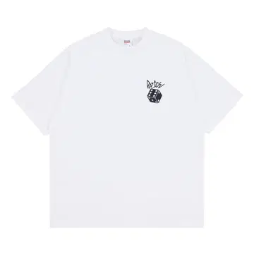 Da-iCE x FJ 콜라보 T셔츠 Dice S/S Tee 화이트