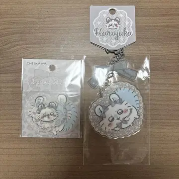 치이카와 랜드 하라주쿠 리본 모몽가 아크릴 키링 스티커