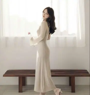 andmary sara silky dress