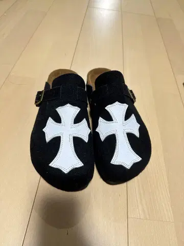 The Roots 블랙 클로그 샌들