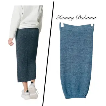 새상품급 TommyBahama 정가 16,000엔 니트 스커트 M 사이즈
