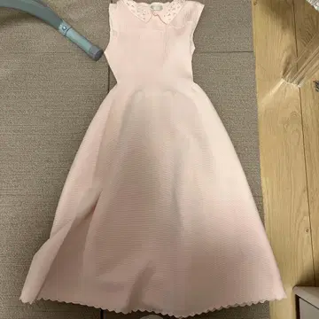 CELFORD 슬리브리스 원피스 36 라이트 핑크 홀 가먼트