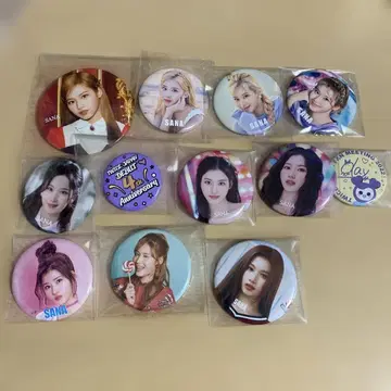 TWICE 사나 캔뱃지 세트 묶음 판매