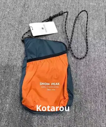 SNOW PEAK Offset Shoulder 숄더백 오렌지