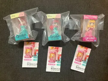 디즈니 Qposket 미니어처 컬렉션 아리엘 오로라 가챠