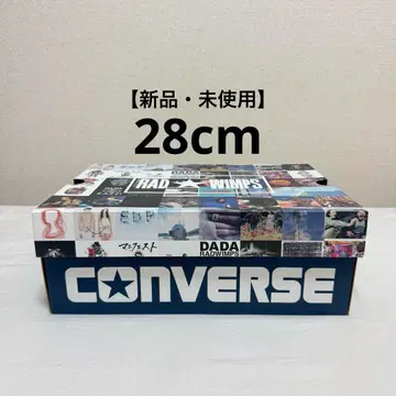 [ 새상품 미사용 ] 컨버스 RADWIMPS ALLSTAR 블랙 28cm