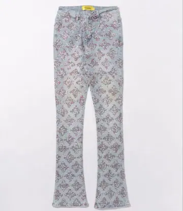 GUAPI/구아피/Aqua Blue Embellished Denim V3
