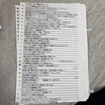 치과 의사 국가 시험 119회 대책 노트 복사본