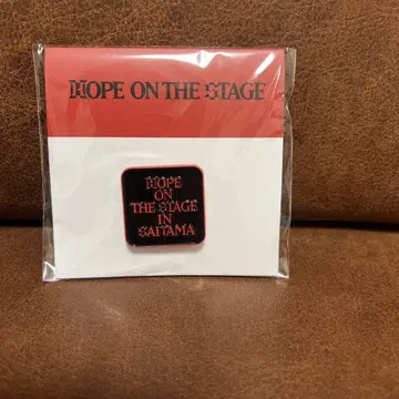 HOPE ON THE STAGE IN SAITAMA 핀 배지