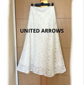 UNITEDARROWS 유나이티드 애로우즈 롱 스커트 레이스