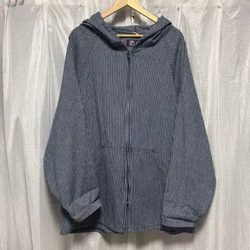 vintage 90s GANG HO 히코리 후디 커버올