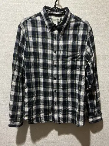 L.L.Bean 체크 무늬 플란넬 셔츠 XL