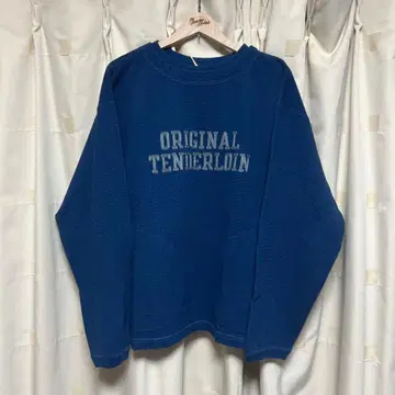 텐더 로인 MOSS STITCH SWEAT M NAVY 새상품