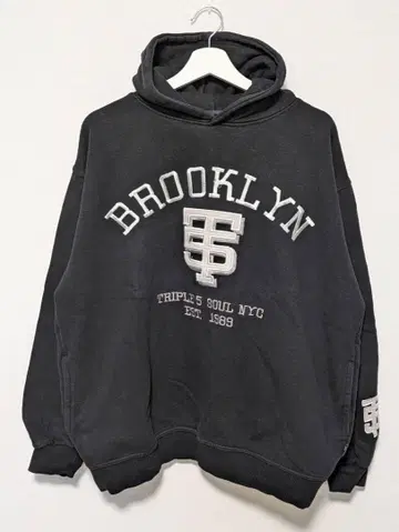 TRIPLE FIVE SOUL 블랙 XL 후드티