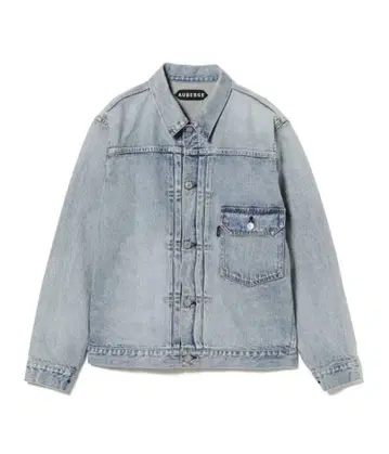AUBERGE BIO 블리치 데님 자켓 블루종