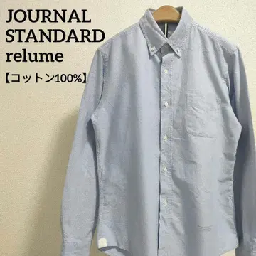 저널 스탠다드 리룸 코튼 100% 버튼 다운 셔츠