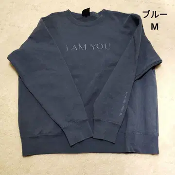 후지이 카제 I AM YOU 맨투맨 블루 M