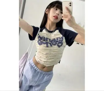 [ 새상품급 ] DleepyTown wrinkle bebe tee