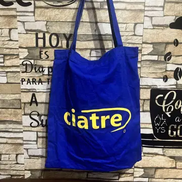 ciatre 로고 토트백 파랑