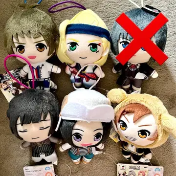 아이돌 마스터 SideM 봉제 인형 마스코트 5개