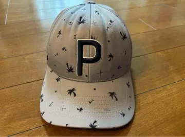 Puma 팜트리 패턴 캡