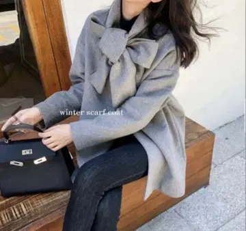 BIRTHDAY BASH / 벌스데이 바쉬 윈터 스카프 코트