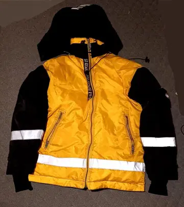 90s 퍼스트다운 인베이더 다운 후디 S