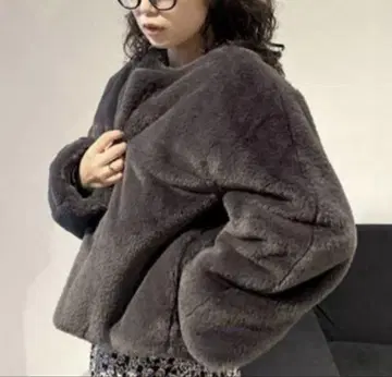 FRAY I.D 프레이 아이디 ECOPEL 숏 퍼 자켓