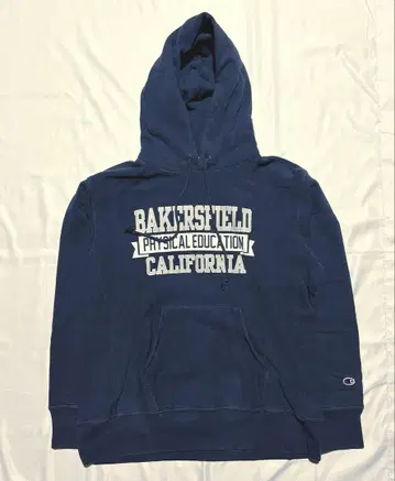 Champion 리버스 위브 후디 후드티 네이비 L 사이즈