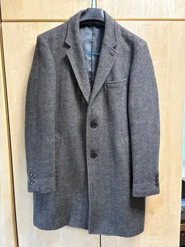 유나이티드 애로우즈 체스터 코트 브라운 계열