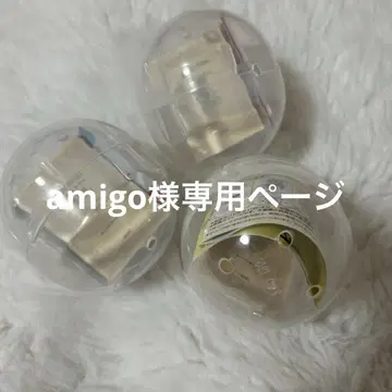 캡슐 토이 3개 세트 투명 캡슐