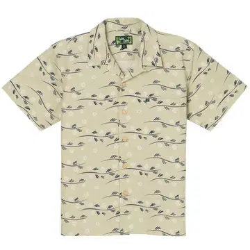 [새상품] 몽벨 TAKE로하 대나무 섬유/청량감 매화꽃 디자인 셔츠 M