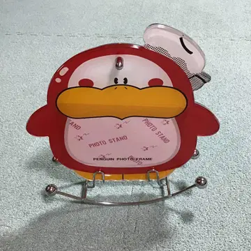 쇼와 레트로 팬시 사진 액자 펭귄