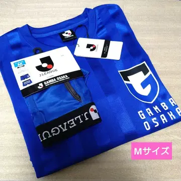 J리그 감바 오사카 유니폼풍 티셔츠 복서 팬츠 세트 M사이즈