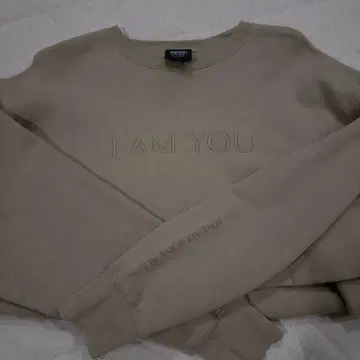 후지이 카제 I AM YOU 베이지 맨투맨