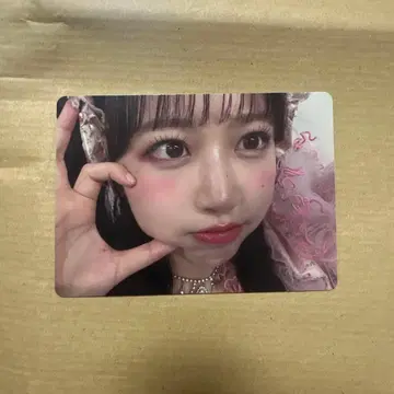 마츠모토 카렌 TikTok 트레이딩 카드 꽃무늬 의상