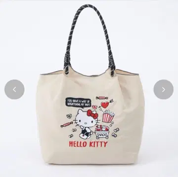 헬로키티 토트백 여성용 로프 개더 토트 시마무라