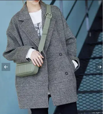 [ JOURNAL STANDARD ] 슈퍼140 울 더블 브레스트 코트