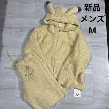 새상품 M 남성용 젤라또피케 옴 피카츄 셋업 포켓몬