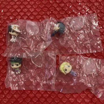 죠죠의 기묘한 모험 죠죠 컬렉션 캡슐 피규어 컬렉션 4개 세트