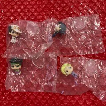 죠죠의 기묘한 모험 죠죠 컬렉션 캡슐 피규어 컬렉션 4개 세트