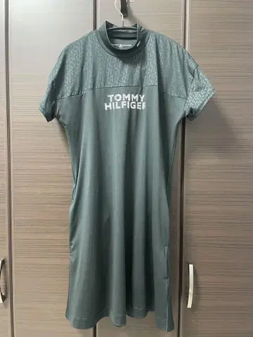 [ 미사용 ] tommy hilfiger 타미힐피거 골프 원피스 블랙