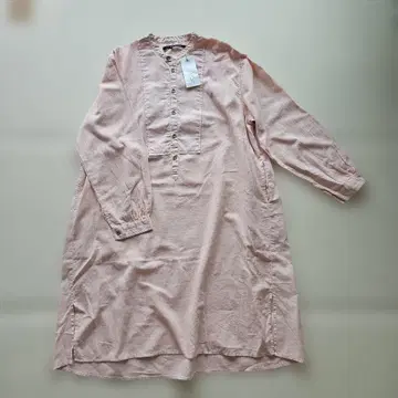 새상품급 NATURAL LAUNDRY/핑크 원피스