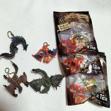 몬스터 헌터 피규어 키체인 세븐일레븐 한정판 키링