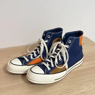 컨버스 척테일러 하이컷 CT70 25.5cm 블루 네이비