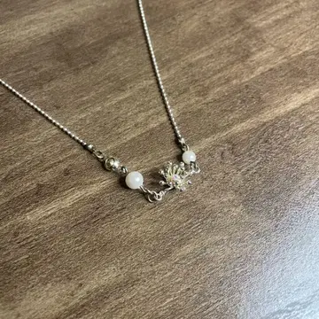 vintage 실버 Y2K 레트로 목걸이 sv925 구제 의류 F29