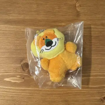 타베코 동물 봉제 인형 키링 사자