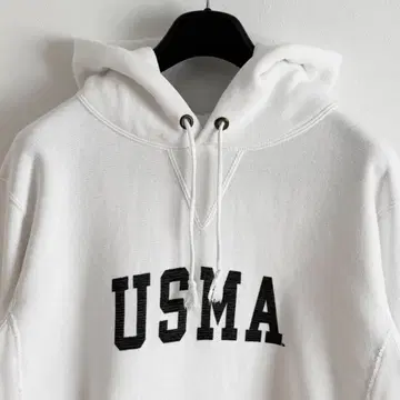 70s 단색 택 복각 챔피온 USMA 리버스 위브 후드 맨투맨