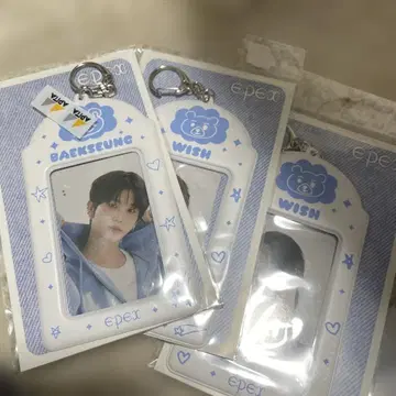epex 트레이딩 카드 홀더 WISH BAEKSEUNG